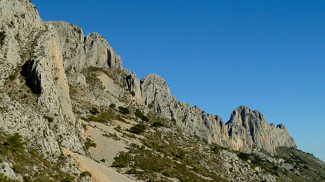 Wanderweg Sierra de Bernia
