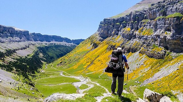 Blick in das Tal von Ordesa