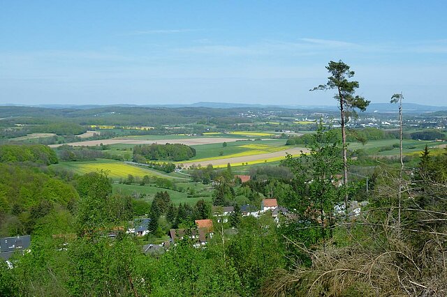 Blick auf Holzhausen